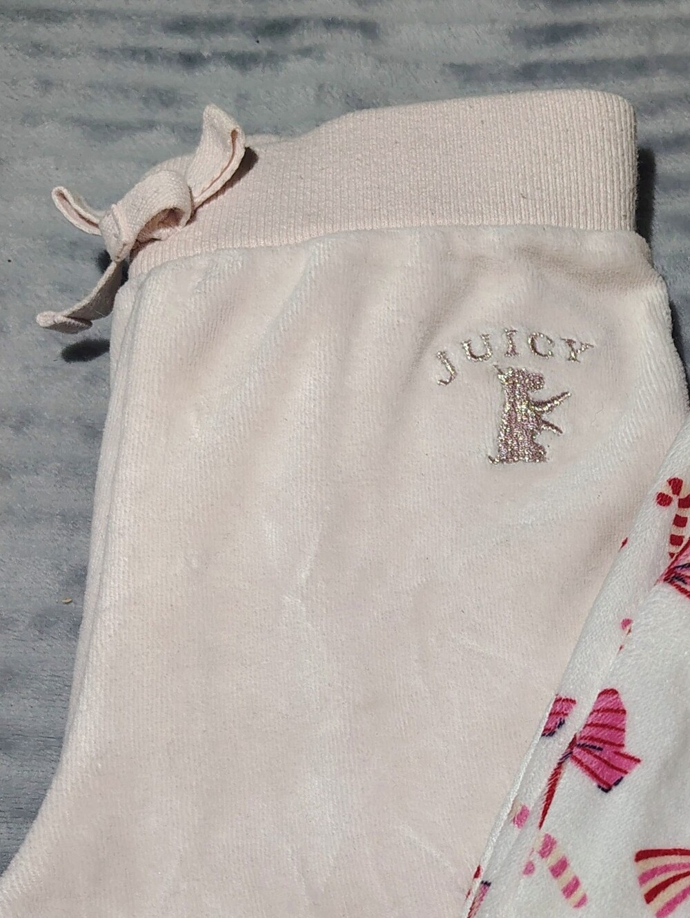 Cute Cozy Pajama Pants Bundle - Juicy Couture & Goodnight Llama (Size 4 / 4T)